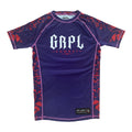 GRPL Combat Rashguard - Purple/Red