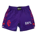 GRPL Combat Shorts Purple/Red