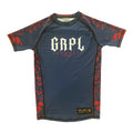 GRPL Combat Rashguard- Blue/Red